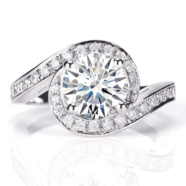 Caress Solitaire Engagement Ring