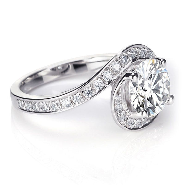 Caress Solitaire Engagement Ring