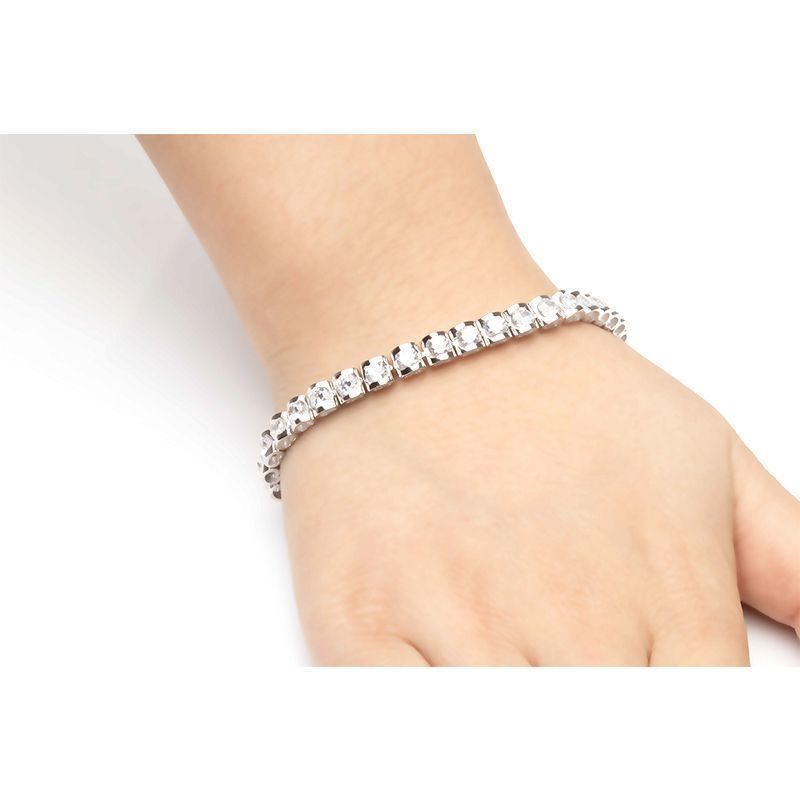 Sapphire 925 Sterling Silver Bracelet