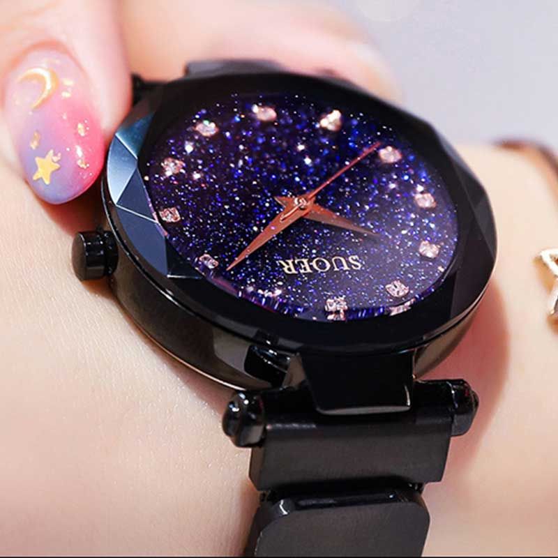 Star Watch with Flower Specular Gloss Cut