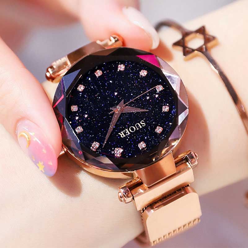 Star Watch with Flower Specular Gloss Cut