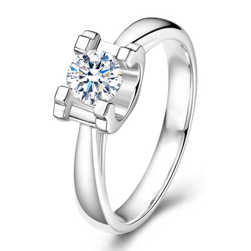 Classic Solitaire Round Cut Ring